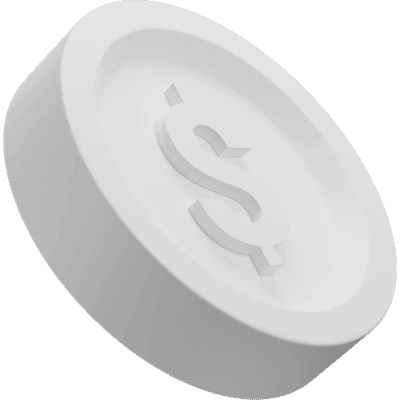 3D Dynamic Clay Dollar Icon