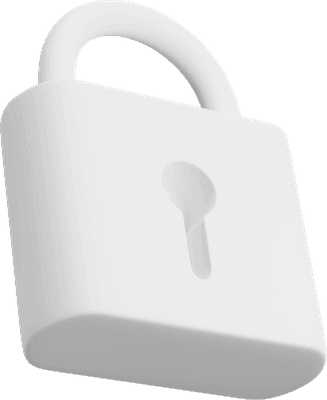 3D Dynamic Clay Lock Icon