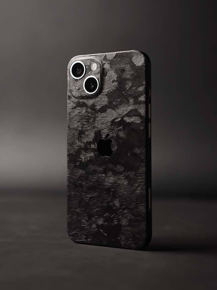 Forged Carbon fitted on camera module and phone body
