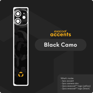 Accents Image Black Camo