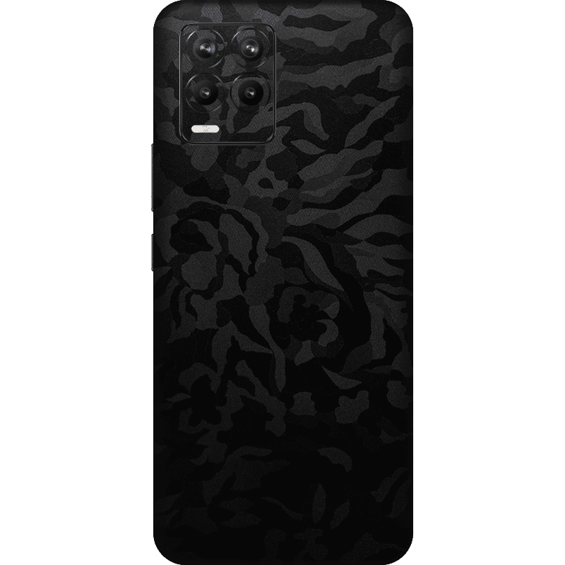Realme 8 8 Pro Skins Black Camo