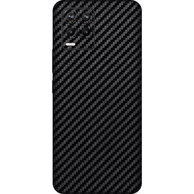 Realme 8 8 Pro Skins Carbon Fiber Black