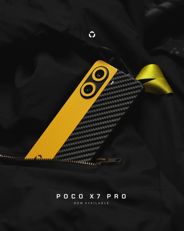 One of the many dual-tone skin combinations 🐝
visit our website to visualize yours.

#exacoat #pocox7pro