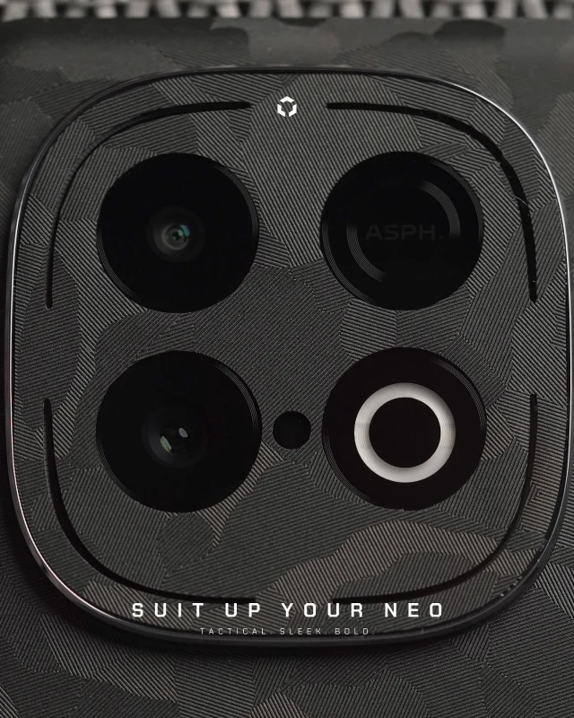 Minor tweaks, major upgrade! iQOO Neo 10 camera skin design is looking fresh 🔥

#exacoat #iqooneo10